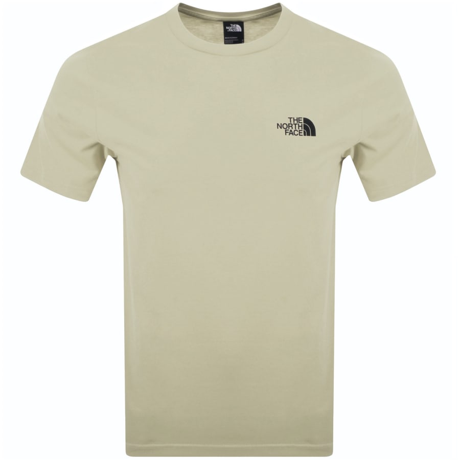 ★THE NORTH FACE★DOME LOGO L/S R/TEE★ The North Face Simple Dome T Shirt Beige | Mainline Menswear